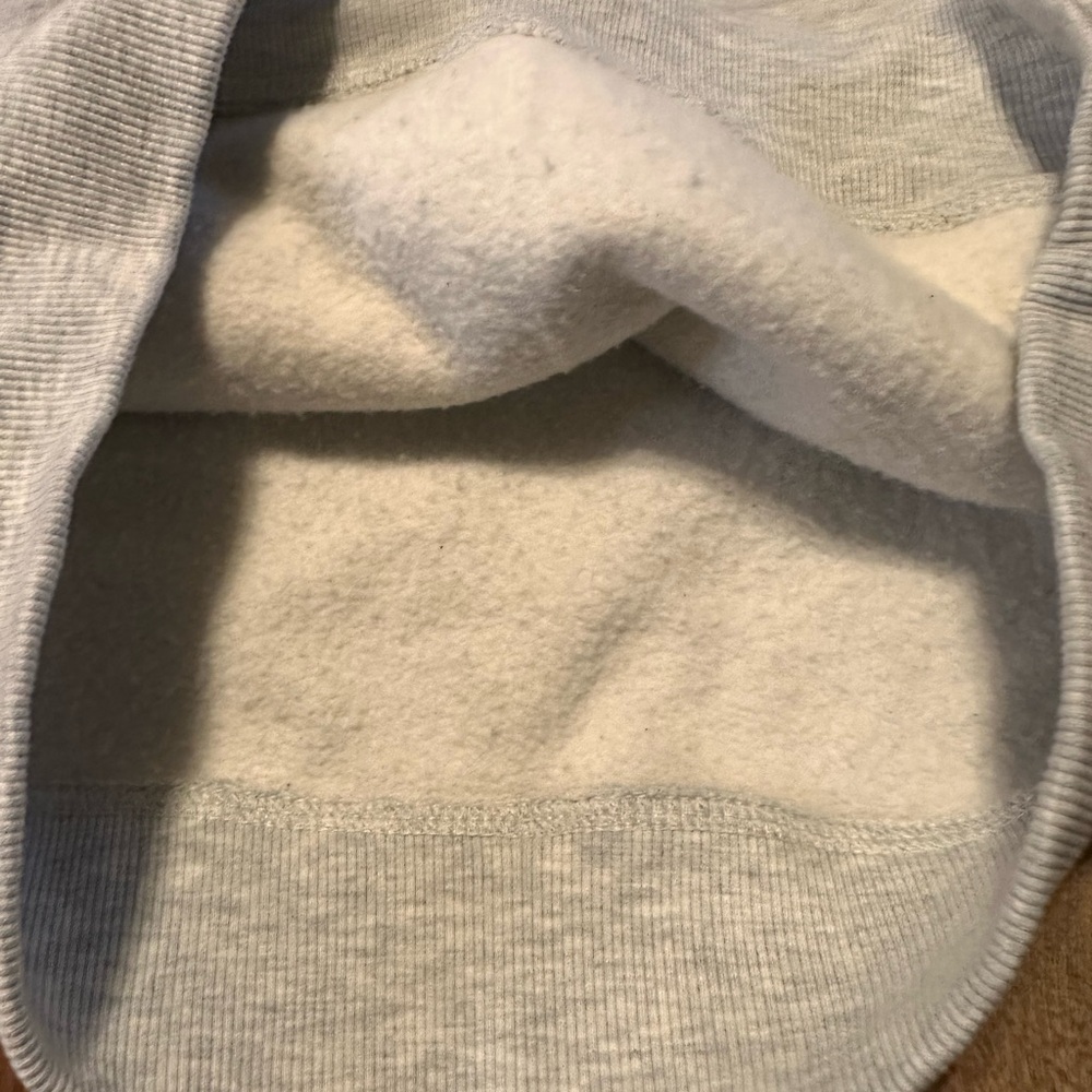 Superdry Gray Pullover Hoodie Women’s Size M Fleece Lined Streetwear Y2K - Picture 5 of 8
